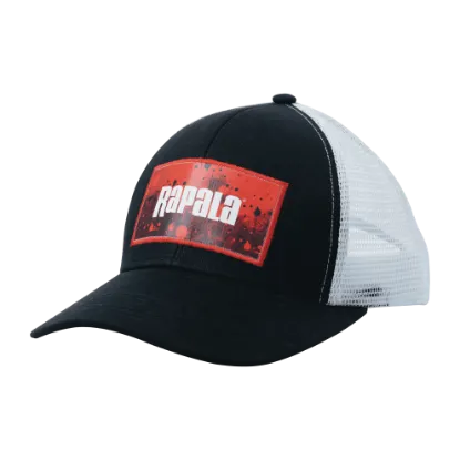 Picture of Rapala Splash Trucker Cap - Black/Red